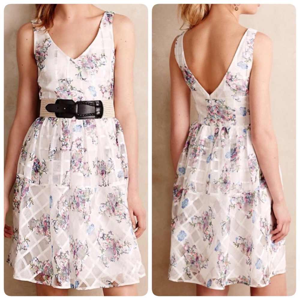 🆕NWT Anthropologie Peony Garden Dress